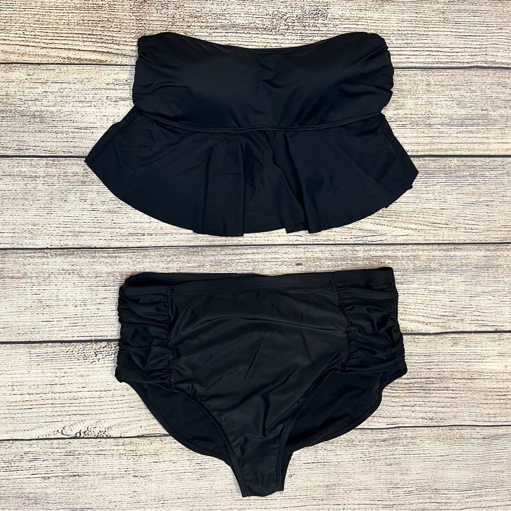 La Blanca Black Bikini Set